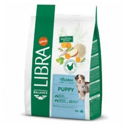 Saco de 3kg de libra puppy pollo para cachorros con ingredientes naturales