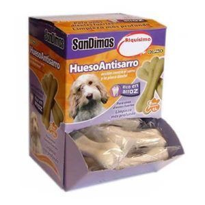 Hueso Anti sarro para Perros Pequeños San Dimas Tasty caja de 40 unidades