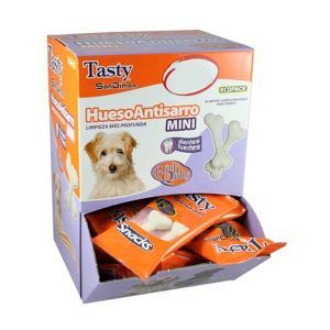 San Dimas Hueso Anti sarro para Perros 40 unidades en caja