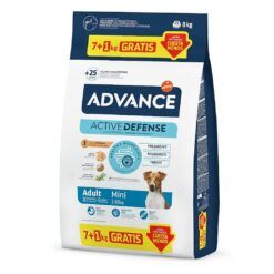 Advance Adult Mini Active Defense Pienso para Perros Pequeños con Pollo y Arroz