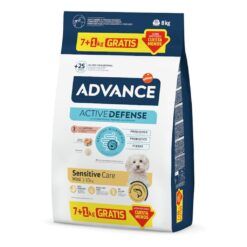 Pienso para Perros Pequeños Sensibles Advance Mini Salmón y Arroz