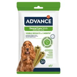 Bolsa 7 unidades de Advance Dental Care Stick Medium-Maxi para perros adultos