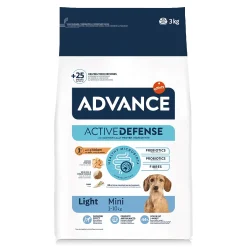 Pienso Advance Light Mini bolsa de 3kg