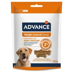 Bolsa de 150gr del Advance Weight Control Snack para controlar el peso de los perros