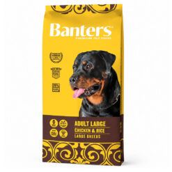 Saco de pienso Banters Adult Large Breed Pollo y Arroz de 15kg para perros de razas grandes