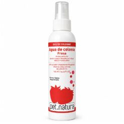 Colonia con Fresa para Perros y Gatos Pet Natura