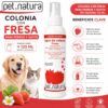Colonia con Fresa para Perros y Gatos Pet Natura 125 ml - Imagen 2