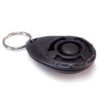 Clicker de adiestramiento sin castigo para perros Arquivet negro de 6 cm con anilla metálica