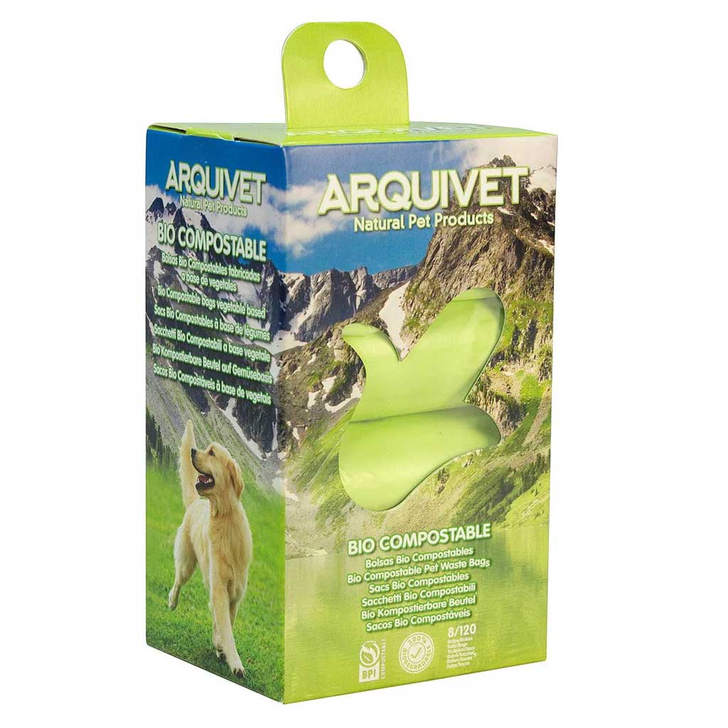 Bolsas Caca Perro Biodegradables Arquivet - Pack 120 Unidades - Imagen 4