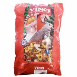 Saco de 3kg del Vinci Alimento para pajaros con frutas Delicatesen, una mezcla especial y nutritiva para loros.