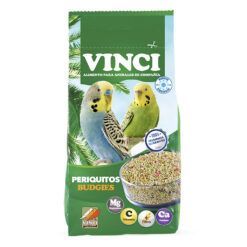 Bolsa de Mixtura para Periquitos Australianos Vinci, un alimento completo y equilibrado con vitaminas para aves.