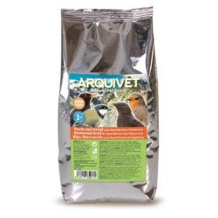 Bolsa de 1kg de pasta cria insectivoros Arquivet para pájaros insectívoros y frutívoros de jaula.