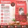 Infografia con los beneficios del Pienso para Gatos Banters Adult Pavo y Arroz
