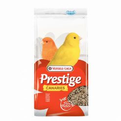 Bolsa de mixtura Prestige de Versele Laga, las mejores semillas para canarios con cierre hermético para máxima frescura.