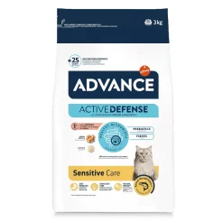 Bolsa de 3kg del Pienso Advance Sensitive Gatos Adultos Salmón