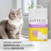 Arena para Gatos Perfumada Lavanda City Cat 5 kg - Imagen 3