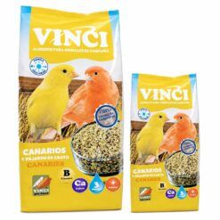 Saco de comida para canarios Vinci con mixtura de semillas premium y vitaminas