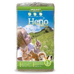 Heno Prensado para Conejos y Hámster Arquivet 1kg