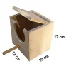 Nido para Javas y Isabelitas Madera - Imagen 2