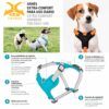 Arnes Xtrm Cronos Neon para Perro Naranja Nayeco - Imagen 3