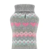Jersey gris rosa para perros Nayeco