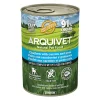 Lata de 400 gr de Alimento Enlatado para Cachorros Arquivet con Pollo.