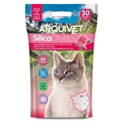 Arena de Sílice para Gatos Con Rosas Arquivet 3,8L