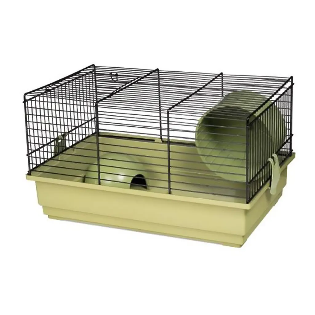 Jaula Hamster Voltrega 913 Negro y Verde