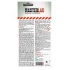 Parte trasera del masterlac gel para cucarachas