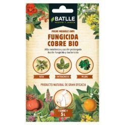 Fungicida de Cobre BIO Batlle para diluir en 5 litros de agua