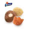 Croquetas del pienso para gatos Brekkies nutri-excel con pollo