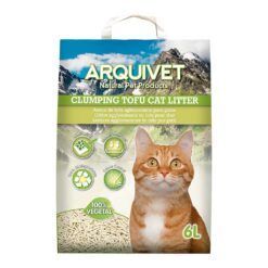 Arena de Tofu para gatos, 6L, Arquivet
