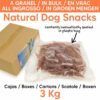 Caja de 3 kg en granel de Filete de carne de pato para perros