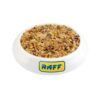 Comedero con el pate de raff con insectos para pájaros