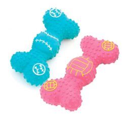 Juguete látex para perros Arquivet hueso 13 cm resistente y divertido