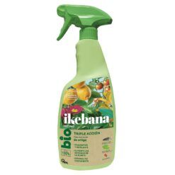 Fungicida para plantas orgánico Ikebana 750ml triple acción contra hongos, insectos y ácaros