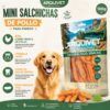 Mini Salchichas para Perros Arquivet | Snack de Pollo Light 100g - Imagen 3