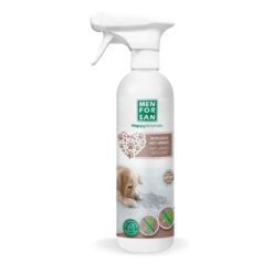 Botella de spray del repelente orina perros y gatos Menforsan de 500ml, listo para usar.
