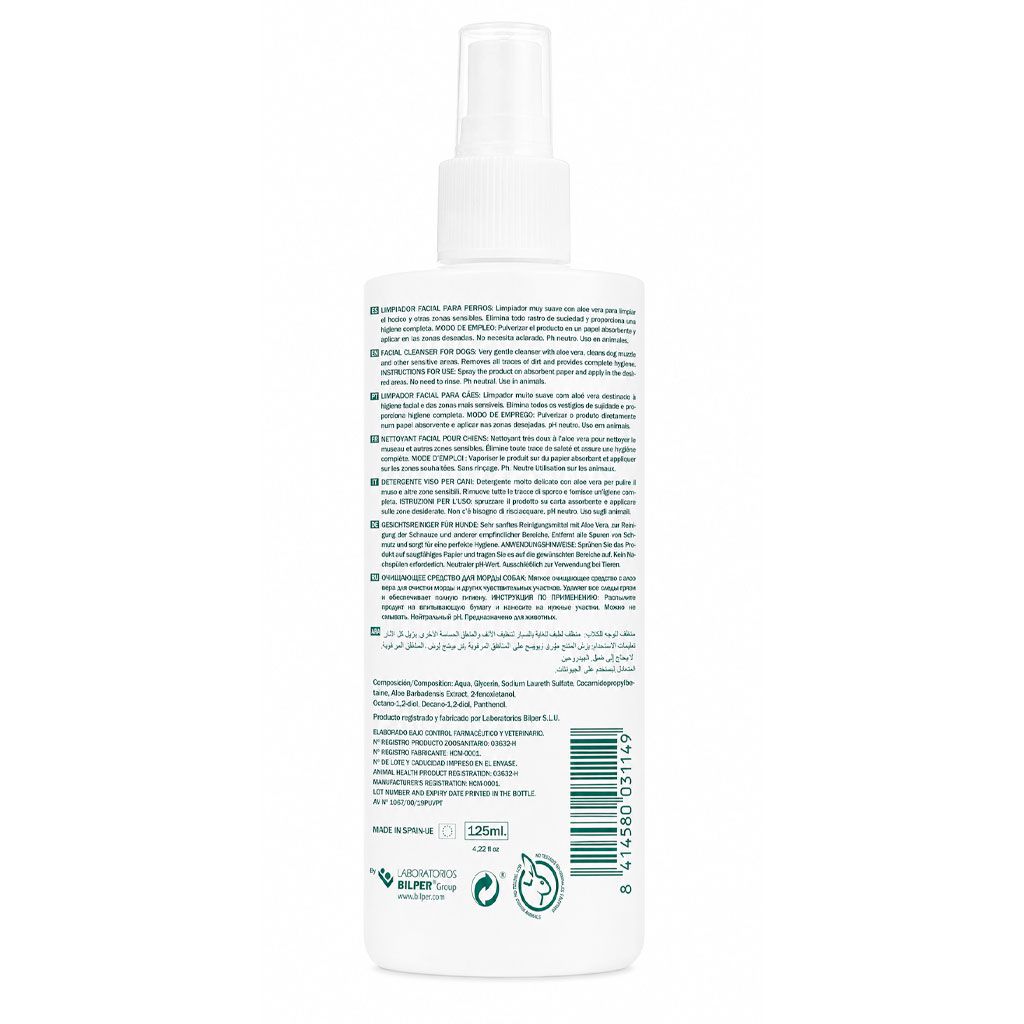 Limpiador Facial para Perros Menfosan: Higiene Suave con Aloe Vera Sin Agua - Imagen 5