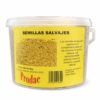 Cubo grande de 4,5 kg de semillas para aves silvestres marca Prodac. Mezcla nutritiva para pájaros nativos y canarios.