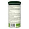 Información nutricional y composición del alimento para peces de estanque Tetra Pond Sticks en el reverso del envase.