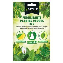 Sobre de fertilizante para plantas verdes Batlle de 20 gramos