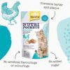 Snack Dental Gato GimCat Nutri Pockets con Pollo (60g) - Imagen 2