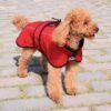 Impermeable con Forro Polar para Perros Nayeco La Tormenta Perfecta Rojo - Imagen 4