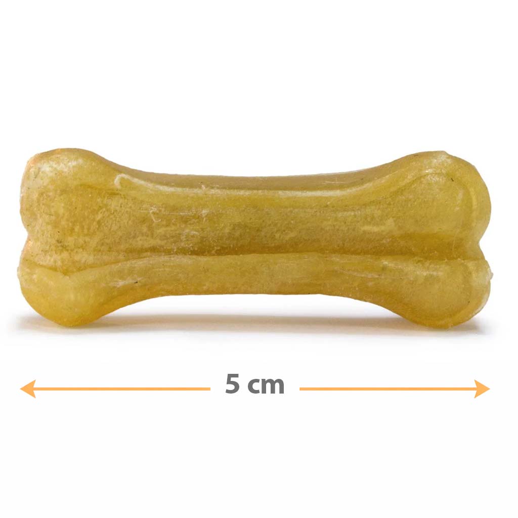 Hueso Prensado de Piel para Perros de 5cm