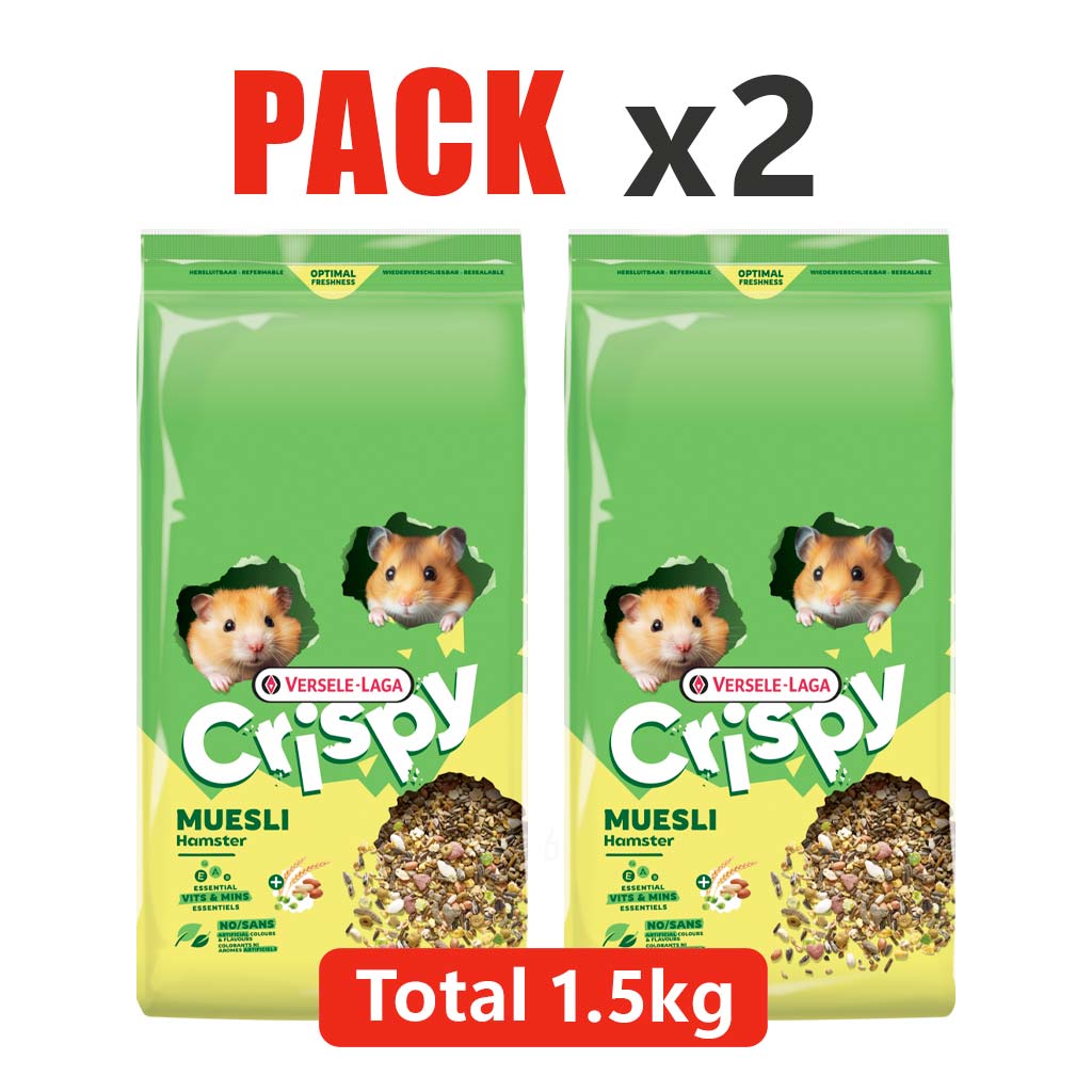 Versele-Laga Crispy Muesli Comida para Hámster - Imagen 4