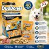 Detalle de ingredientes y componentes analíticos de los huesitos San Dimas Tasty