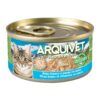 Lata de comida húmeda para gatos Arquivet sabor Atún Blanco y Pargo en Salsa 80g