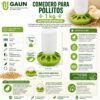 Comedero para Pollitos 1 kg Gaun Antidesperdicio - Imagen 2