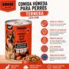 Rokus comida húmeda con trozos de ternera en salsa para perro adulto